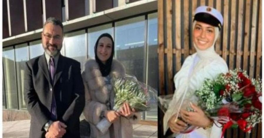 شقيقتان فلسطينيتان تتميزان في الدنمارك